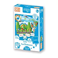 香港《Learning Kitds》 -- 文字學習系列-英文造句拼圖遊戲 ☆