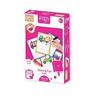 香港《Learning Kitds》 -- 藝術系列-汽車繪畫認知遊戲 ☆