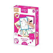 香港《Learning Kitds》 -- 藝術系列-獨角獸繪畫認知遊戲 ☆