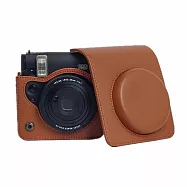 【LOTUS】拍立得 MINI99 復古皮套 相機包 副廠 棕色