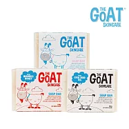 【任選三入】The Goat 澳洲頂級山羊奶溫和保濕修護皂 100g (任選8種味道) 原味+麥盧卡蜂蜜+奇亞籽