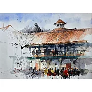 【玲廊滿藝】(阿力)余思瑩-YAKU活動會場27x39cm