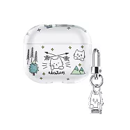 CaseStudi CAST AirPods 4 充電盒保護殼 露營貓