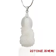 石頭記-觀音項鍊-京白玉如意觀音-中