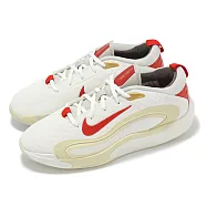 Nike 籃球鞋 IsoFly GS 大童 女鞋 米金 紅 CNY 蛇年 新年 緩震 運動鞋 HV6002-160 24.5cm IVORY/RED