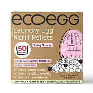 英國ECOEGG-環保低敏潔衣蛋補充包(50次/粉紅春天花蕾)2入組