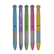 【節奏 TEMPO】粉彩 三色 原子筆 0.7mm 顏色隨機 30支 / 筒 3C-102