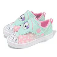 Skechers 燈鞋 S Lights-TWI-Lites-Twinkle Pets 小童 小狗 閃燈 發光 童鞋 314127NMTMT 14cm MINT/MULTI