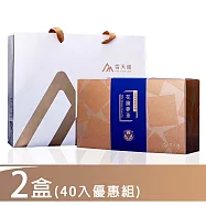 【雪天嶺】美國威斯康辛州花旗蔘茶包2盒優惠組 (20包*2附提袋) 無