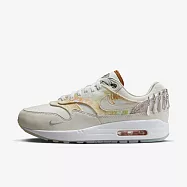 Nike Wmns Air Max 1 87 [FJ7734-101] 女 休閒鞋 運動 復古 氣墊 金屬扣 奶油色 21.5cm 米/白
