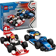 樂高LEGO 城市系列 - 60464 F1® Williams Racing 和 Haas F1® 賽車