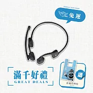 【ifive】互動學習藍芽耳機if-AC600(Open Ear) 無 黑