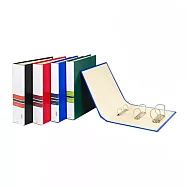 【立強】D型二孔夾 1吋 12個入/箱 R8402D 黑