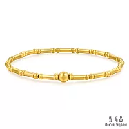 【點睛品】金竹雅韻 黃金手鍊_計價黃金(06)