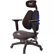 GXG 大網座 雙背工學椅(4D平面摺疊扶手) TW-3676 EA1H