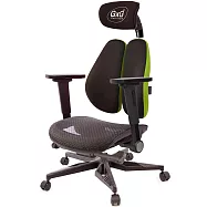 GXG 大網座 雙背工學椅(電競腳/4D平面摺疊扶手) TW-3676 KGA1H