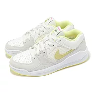Nike 休閒鞋 Jordan Stadium 90 GS 大童 女鞋 米白 黃 喬丹 復古 DX4399-181 23.5cm WHITE/YELLOW