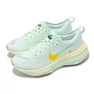 Nike 慢跑鞋 Wmns ZoomX Invincible Run FK 3 女鞋 綠 黃 回彈 運動鞋 HF5729-391 23cm GREEN/GOLD