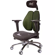 GXG 大網座 雙背工學椅(鋁腳/3D升降扶手) TW-3676 LUA9