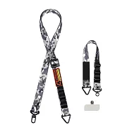 DUX DUCIS OUTDOOR 二合一多功能掛繩(手腕繩+背帶繩) 防丟繩 手機掛繩 免孔掛繩 -迷彩綠