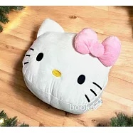 三麗鷗【Hello Kitty】粉色蝴蝶結暖手抱枕