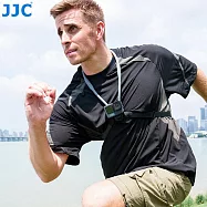 JJC第一視角3關節180°調整MagSafe拍攝延伸支架頸托&胸帶MNM-MS1(附磁鐵貼紙,亦適無磁吸式手機&運動相機DJI Gopro;具1/4"螺孔) 黑色