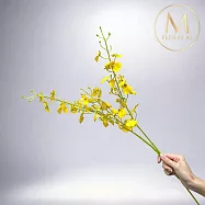 【Floral M】跳舞精靈文心蘭仿真花花材(1入組)