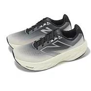 New Balance 慢跑鞋 Fresh Foam X 1080 V14 D 女鞋 寬楦 黑 米白 運動鞋 NB W1080H14-D 24cm BEIGE/BLACK
