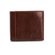 Lynx - 美國山貓進口牛皮左右翻9卡短皮夾-共2色 咖啡