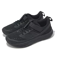 New Balance 慢跑鞋 Fresh Foam 625 中童 黑 寬楦 魔鬼氈 小朋友 運動鞋 NB PT625BB-W 17cm BLACK/BLACK