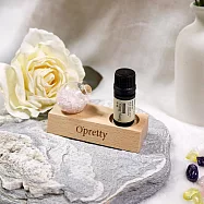 O’Pretty 歐沛媞 水晶精油能量許願組 附水晶精油能量直覺卡-任選 粉水晶+依蘭