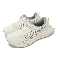 Asics 慢跑鞋 GEL-CONTEND 9 4E 男鞋 女鞋 超寬楦 米白 灰 緩衝 透氣 運動鞋 亞瑟士 1011C001200 29.5cm BIRCH/BLACK