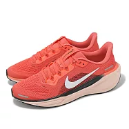 Nike 慢跑鞋 Air Zoom Pegasus 41 GS 大童 女鞋 紅 黑 小飛馬 氣墊 運動鞋 FN5041-800 23.5cm RED/BLACK