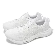 Asics 慢跑鞋 GEL-Contend 9 4E 男鞋 超寬楦 白 緩衝 支撐 運動鞋 亞瑟士 1011B882100 25cm WHITE/GLACIER GREY