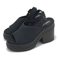 Converse 休閒鞋 Chuck 70 De Luxe Heel Mule 男鞋 女鞋 黑 1970 露趾涼鞋 A12567C 23.5cm BLACK/BLACK