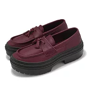 Converse 樂福鞋 Chuck Taylor All Star Lugged Heel 女鞋 酒紅 厚底 休閒鞋 A14708C 23cm RED/BLACK