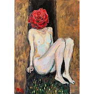 【玲廊滿藝】胡令豪-花季少女65x45cm