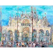 【玲廊滿藝】胡令豪-聖馬克的輝煌72.5x91cm