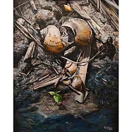 【玲廊滿藝】曾啟文-綠色奇蹟91x116.5cm