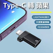 PD30W轉接頭PD母頭對蘋果8Pin公頭 Type-C轉Lightning 8pin(OTG版)