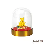 J&rsquo;code真愛密碼金飾 九尾狐硬金擺件
