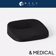 【&MEDICAL】KURA SEAT W 低反發美姿支撐坐墊共2色- 個性黑 | 鈴木太太公司貨