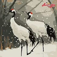 ArtLife藝術生活【AQ022】鶴舞祥雲_DIY 數字 油畫 彩繪