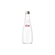 【evian依雲】天然礦泉水(玻璃瓶330ml/20入)