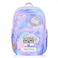 Tiger Family捷樂系列超輕量可折疊護脊書包- 雲朵小貓