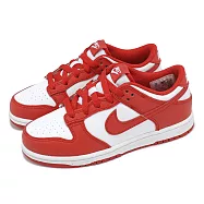 Nike 童鞋 Dunk Low PSE 紅 白 中童 小朋友 休閒鞋 FB9108-119 17cm WHITE/UNIVERSITY RED