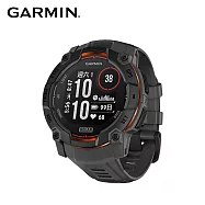 GARMIN INSTINCT 3 Solar 本我系列 太陽能GPS腕錶 50mm 石墨灰