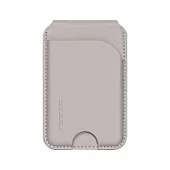 DUX DUCIS Neva MagSafe 磁吸卡包 磁吸支架 皮革卡包 RFID 阻擋 避免盜刷 -灰色