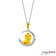 J&rsquo;code真愛密碼金飾 霞海城隍 月下老人黃金/純銀墜子 送紅繩