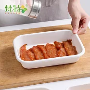 【梵特】可微波冷藏耐熱托盤/備菜盤/料理盤-1.3L-3入